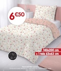 Promo Parure de lit NEA 1 personne à 6,50 € dans le catalogue B&M à Chauray