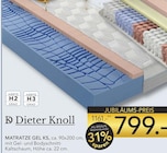 Matratze Gel KS Angebote von Dieter Knoll bei BRAUN Möbel-Center Tübingen für 799,00 €