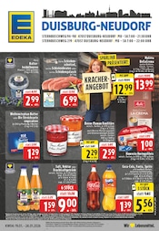 Aktueller EDEKA Prospekt mit Coca Cola, "Aktuelle Angebote", Seite 1