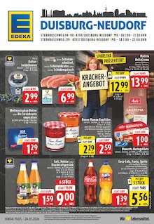 Cola im EDEKA Prospekt "Aktuelle Angebote" mit 26 Seiten (Duisburg)