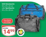 Reisetasche Angebote von OHO bei GLOBUS Hoyerswerda für 14,99 €