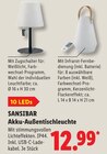 Akku-Außentischleuchte mit Zugschalter von Sansibar im aktuellen Lidl Prospekt