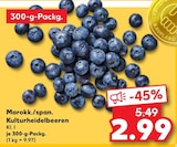Marokk./span. Kulturheidelbeeren bei Kaufland im Trier Prospekt für 2,99 €