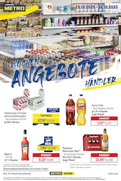 Aktueller METRO Supermarkt Prospekt in Tiefenort und Umgebung, "Wochenengebote Händler + Gewinnspiel + Händler Mix" mit 30 Seiten, 13.10.2025 - 18.10.2025