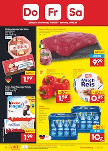 Rindfleisch im Netto Marken-Discount Prospekt "Aktuelle Angebote" mit 65 Seiten (Mainz)