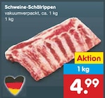 Schweine-Schälrippen Angebote bei Netto Marken-Discount Solingen für 4,99 €