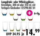 Longdrink- oder Whiskygläser Angebote bei SB Möbel Boss Osnabrück für 14,99 €