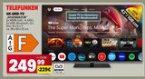 4K-UHD-TV D43U980B2CW Angebote von Telefunken bei E center Ginsheim-Gustavsburg für 249,99 €