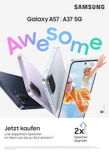 Samsung Prospekt Hol dir den doppelten Speicher mit 1 Seite