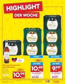 Bitburger im Netto Marken-Discount Prospekt "Aktuelle Angebote" mit 56 Seiten (Bensheim)