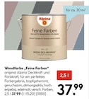 Aktuelle Alpina Angebote bei Hellweg in Dortmund Aktuelles Feine Farben Angebot bei Hellweg in Dortmund ab 37,99 €
