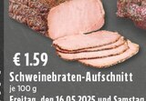 Schweinebraten-Aufschnitt im Angebot bei E center in Grevenbroich Schweinebraten-Aufschnitt Angebote bei E center Grevenbroich für 1,59 €