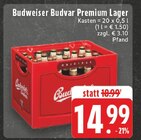 Premium Lager Angebote von Budweiser Budvar bei EDEKA Leverkusen für 14,99 €