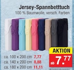 Aktuelles Jersey-Spannbetttuch Angebot bei Zimmermann in Mainz ab 7,77 €