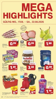 Nutella im aktuellen famila Nordwest Prospekt (Oldenburg) Nutella im famila Nordwest Prospekt "Markt - Angebote" mit 42 Seiten (Oldenburg)