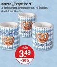 Kerzen im V-Markt Prospekt Kerzen „O’zapft is“ im aktuellen V-Markt Prospekt für 3,49 €