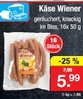 Käse Wiener im Angebot bei Zimmermann in Bremen Käse Wiener Angebote bei Zimmermann Bremen für 5,99 €