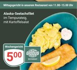 Alaska-Seelachsfilet Angebote von GLOBUS RESTAURANT bei GLOBUS Worms für 5,00 €