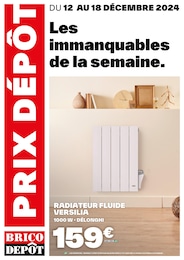 Catalogue Brico Dépôt "Les immanquables de la semaine" à Ferrières-en-Gâtinais et alentours, 1 page, 12/12/2024 - 18/12/2024