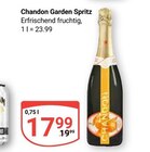Chandon Garden Spritz im Angebot bei GLOBUS in Pirmasens Chandon Garden Spritz Angebote bei GLOBUS Pirmasens für 17,99 €