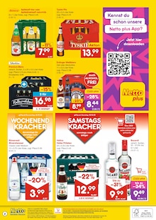 Wasser im Netto Marken-Discount Prospekt "DER ORT, AN DEM DU IMMER AUSGEZEICHNETE PREISE FINDEST." mit 2 Seiten (Düsseldorf)