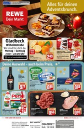 REWE Prospekt für Gladbeck mit 26 Seiten REWE Prospekt "Dein Markt" für Gladbeck, 26 Seiten, 04.12.2023 - 09.12.2023