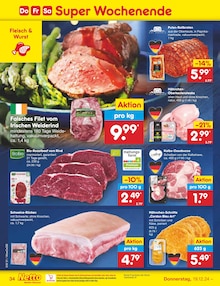 Roastbeef im Netto Marken-Discount Prospekt "Aktuelle Angebote" mit 56 Seiten (Karlsruhe)