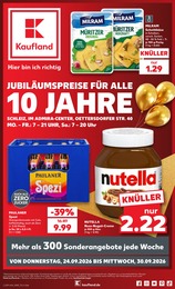 Kaufland Prospekt "Hier bin ich richtig", 80 Seiten, 24.09.2026 - 24.09.2026 Aktueller Kaufland Prospekt, "Hier bin ich richtig", mit Angeboten der Woche, gültig von 24.09.2026 bis 24.09.2026
