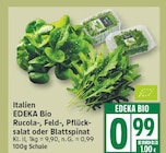 Rucola-, Feld-, Plücksalat oder Blattspinat von EDEKA Bio im aktuellen EDEKA Prospekt