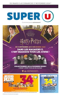 Prospectus Super U de la semaine "Super U" avec 1 pages, valide du 05/11/2024 au 17/11/2024 pour Les Martres-d'Artière et alentours