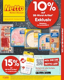 Aktueller Netto Marken-Discount Prospekt "10% auf SB-Wurst-Artikel" für Bördeland Aktueller Netto Marken-Discount Prospekt für Bördeland mit Seiten