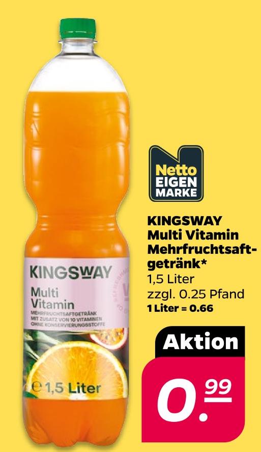 Multi Vitamin Mehrfruchtsaftgetränk