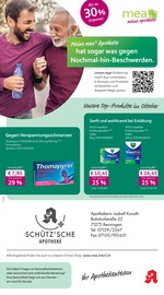 mea - meine apotheke Apotheken Prospekt der aktuellen Woche mit 4 Seiten, gültig von 01.10.2026 bis 31.10.2026, in Renningen und Umgebung Aktueller mea - meine apotheke Apotheken Prospekt in Renningen und Umgebung, "Unsere September-Angebote" mit 4 Seiten, 01.10.2026 - 31.10.2026