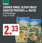 Aktuelle Oliven Angebote bei Marktkauf in Bielefeld Aktuelles SOMMER DINKEL OLIVEN SNACK KRÄUTER PROVENCE oder NATUR Angebot bei Marktkauf in Bielefeld ab 2,33 €