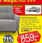 Aktuelles Wohnlandschaft Angebot bei Opti-Megastore in Würzburg ab 859,00 €