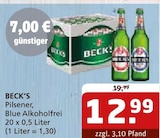 Aktuelle Becks Angebote bei Getränke Quelle WVG in Magdeburg Aktuelles Pilsener Angebot bei Getränke Quelle WVG in Magdeburg ab 12,99 €