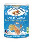 Lait amande - 400 g - La Mandorle en promo chez NaturéO Lait amande - 400 g - La Mandorle dans le catalogue NaturéO