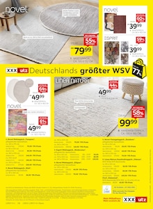 Teppich im XXXLutz Möbelhäuser Prospekt "Deutschlands größter WSV" mit 10 Seiten (Bochum)