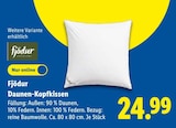 Daunen-Kopfkissen Angebote von Fjödur bei Lidl Erkelenz für 24,99 €