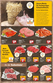 Hackfleisch im REWE Prospekt "Dein Markt" mit 34 Seiten (Mannheim)