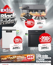 Cuisine Angebote im Prospekt "extra Black Friday" von Extra Cuisine Angebote im Prospekt "extra Black Friday" von Extra auf Seite 1