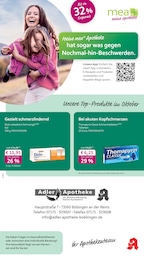 mea - meine apotheke Prospekt für Heuchlingen mit 4 Seiten mea - meine apotheke Prospekt für Heuchlingen: "Unsere Oktober-Angebote", 4 Seiten, 01.10.2025 - 31.10.2025