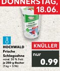 Frische Schlagsahne im Angebot bei Kaufland in Ahlen Frische Schlagsahne Angebote von Hochwald bei Kaufland Ahlen für 0,99 €
