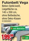 Futonbett Vega Angebote bei Die Möbelfundgrube Saarbrücken für 199,99 €