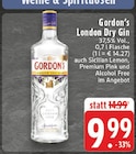 Aktuelles London Dry Gin Angebot bei E center in Remscheid ab 9,99 €
