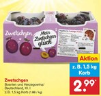 Zwetschgen bei Netto Marken-Discount im Bitterfeld Prospekt für 2,99 €