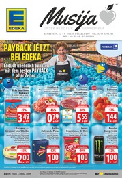 EDEKA Prospekt für Düsseldorf: "Aktuelle Angebote", 28 Seiten, 27.01.2025 - 01.02.2025