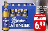 Original Oettinger Pils oder Export Angebote von Oettinger bei EDEKA Koblenz für 6,99 €