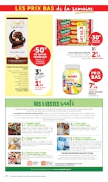 Prix et réduction Lindt dans le prospectus U Express en cours Offre Lindt dans le catalogue U Express du moment à la page 14