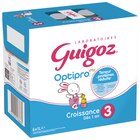 Croissance Guigoz Optipro en promo chez Auchan Hypermarché Aubervilliers à 11,85 €